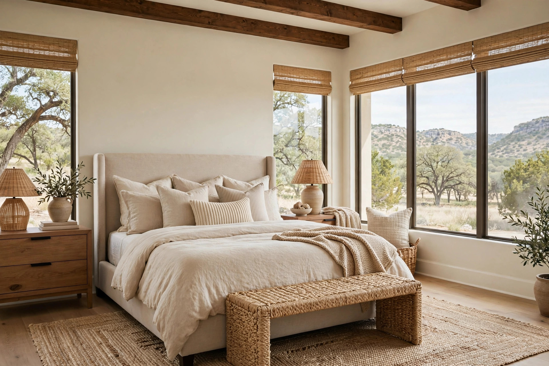 Hill Country Transitional staging — illustrative example